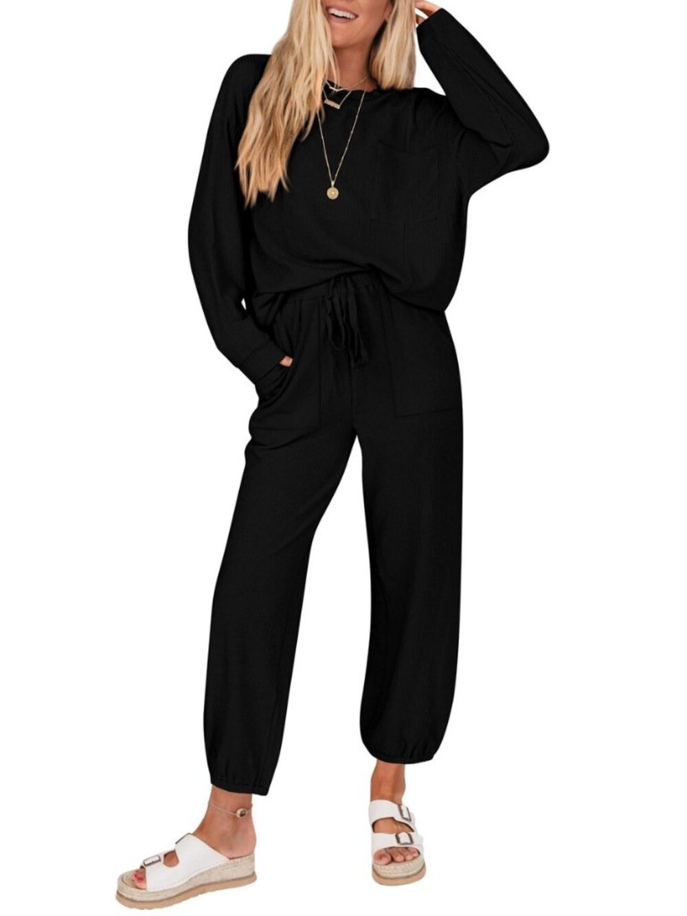 Lounge Sets for Women 2026 Fall Comfy Postpartum Going Home Outfits